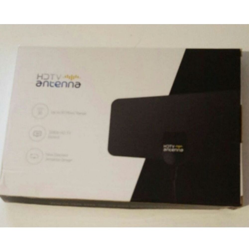 RoHS hdtv Antenna 30 Miles 1080p New In Box free TV